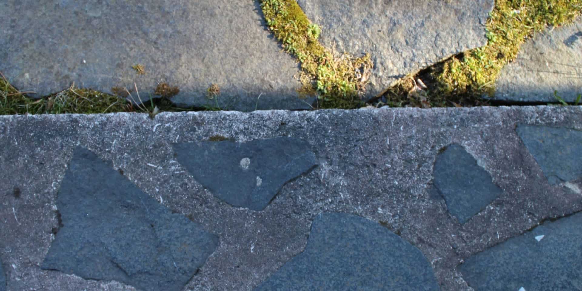 Concrete pavers Removing Oil Stains From Pavers